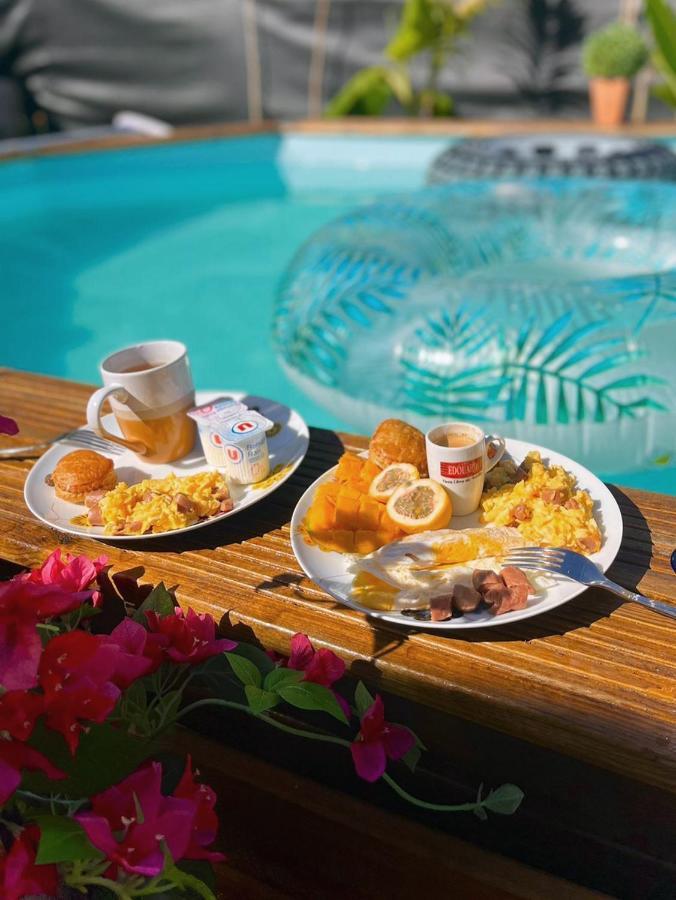 S'Cale Tropikal - Gite Cosy Avec Piscine Privee Petit-Canal Exterior foto